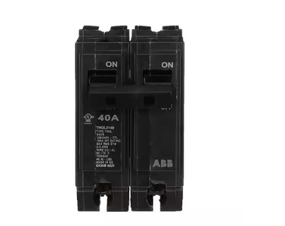 GE 40 Amp 1 in. Double-Pole Circuit Breaker (THQL2140A)