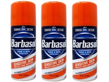 Shave Cream 7 Ounce Sensitive Skin, Pack of 3