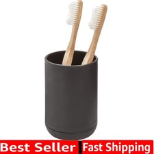 iDesign Toothbrush Holder for Normal Toothbrushes, Spin Brushes, and Toothpas...