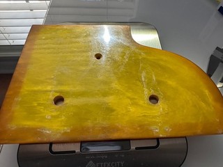 Vintage Bakelite Marbled Piano cover 186 grams