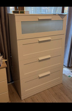 IKEA BRIMNES 4-Drawer Chest – White – Excellent Condition