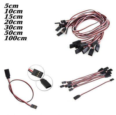   Servokabel 5cm 10cm 15cm 20cm 30cm 50cm 100cm Servo Verlängerungskabel JR 1x