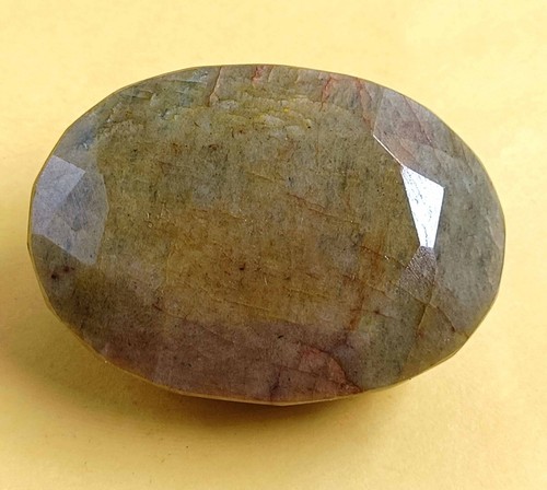 500-520 Ct Natural Yellow Beryl Brazil Certified Oval Cut Loose Gemstone JNH - Picture 8 of 9