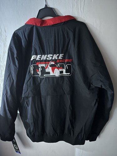 Marlboro TEAM PENSKE 90s XL Windbreaker Jacket NOS NWT Deadstock CART Indycar A8 - Picture 17 of 21