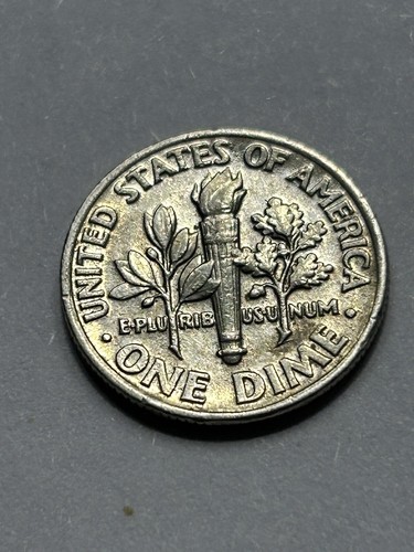 1996 P Roosevelt dime Error On Eye And Between Stems (#49) - Picture 2 of 4