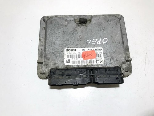 Opel Astra 2000 ECU Engine Computer (Engine Control Unit) 02810019 #539681-96