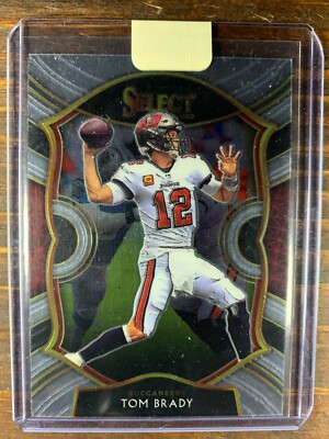 Tom Brady Football Card #1 Select Concourse Buccaneers Rookie NFL SB MVP  HOF RC