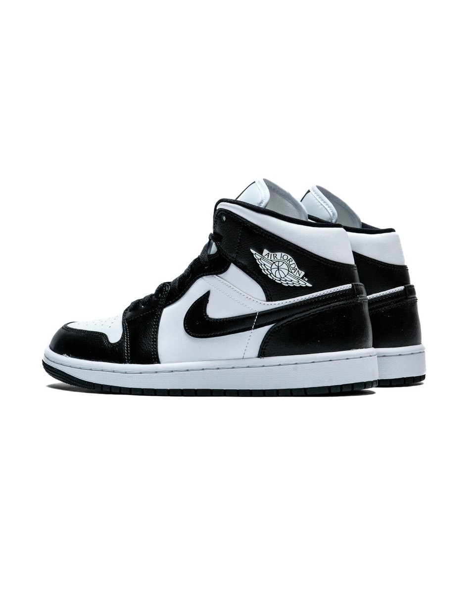Nike Air Jordan 1 Mid Panda Black White Women's Sizes DV0991-101