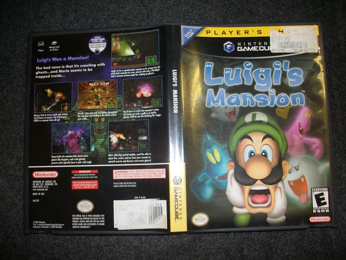  Luigi's Mansion - Gamecube : Gamecube: Video Games