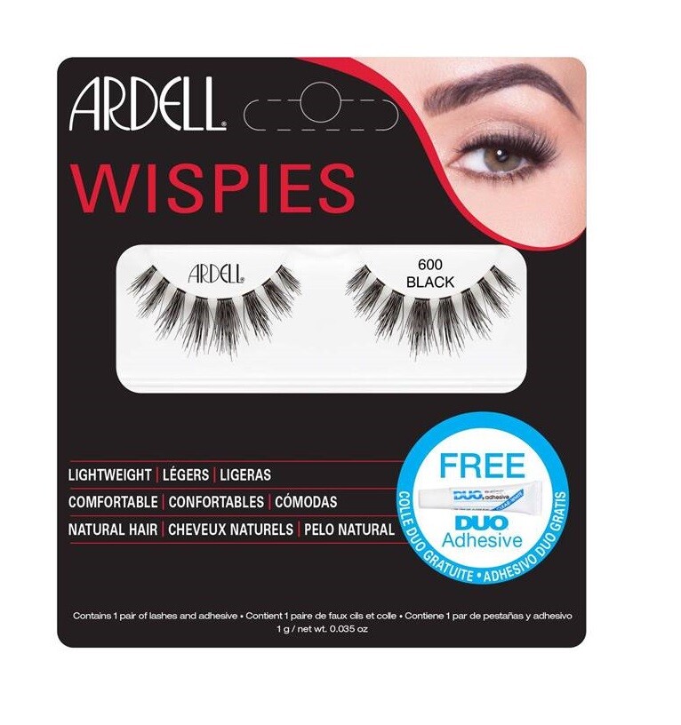 074764652362 Wispies 600 1 пара штук черного цвета клей Ardell 2690₽