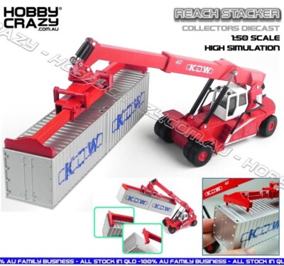 Diecast Crane Reach Stacker 1:50 Container Stacker Diecast Toy
