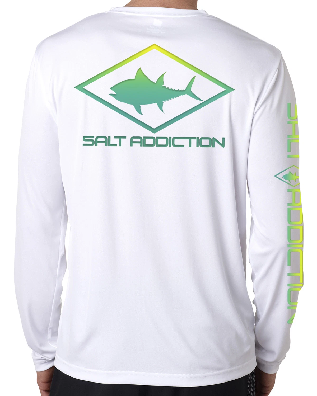 Salt Addiction t shirt Saltwater microfiber performance uv moisture wicking
Opens in a new window or