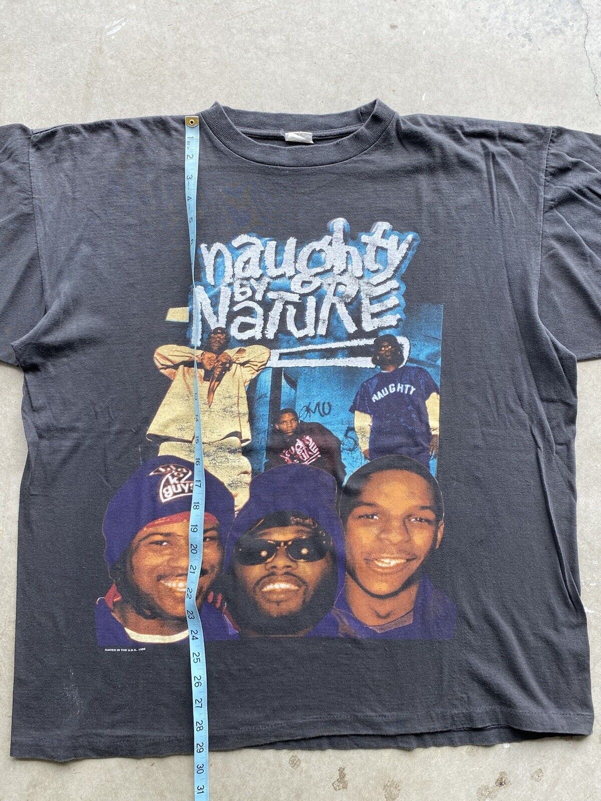 Vintage 1995 Naughty By Nature Rap Tee XXL Top Tag - image 6