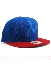 New Era Captain America 9fifty Snapback Hat Adjustable Marvel Super Heroes Blue
