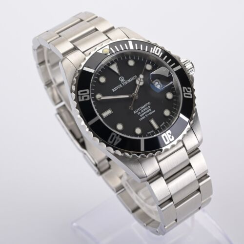 Revue Thommen Black Diver Automatic 42mm Men's Watch Box & Papers - Picture 6 of 13