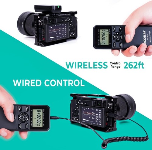 Hanpusen Wireless Camera Timer Remote Shutter Release Remote Control for Canon - Picture 5 of 9
