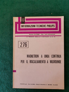 DAUERWELLENMIKROWELLE FÜR MIKROWELLENHEIZUNG - INF.TECHNIK PHILIP