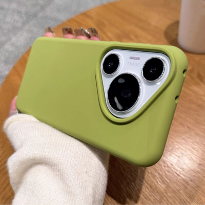 Custodia Huawei Pura 70 PanXCase - Silicone Morbido Con Protezione Fotocamera