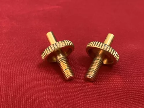 1977 Gibson Guitar GOLD Nashville Bridge Studs Wheels 1978 Vintage Parts