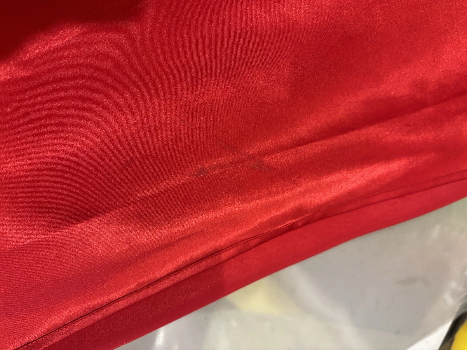 UNDERCOVER Camicia da notte Victorias Secret lingerie abito slip etichetta oro rosso M romantico gotico