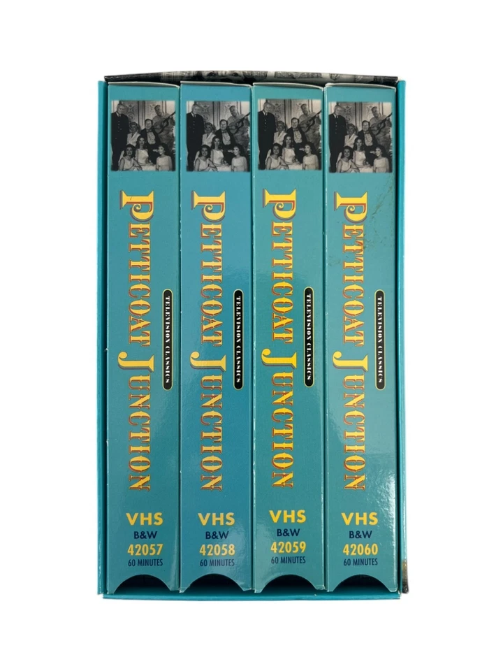 Petticoat Junction BOX Set VHS Vintage Television Classics 4 Tape 8 Episode Pack - Image 2 of 4