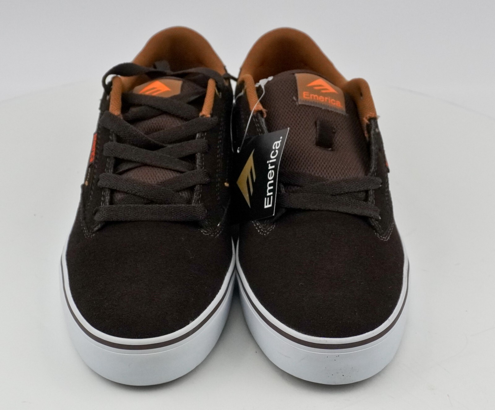 Vintage Emerica THE JINX 2 Skate Skateboard BMX Shoes, Mens US 8 Brown NOS NEW image 2