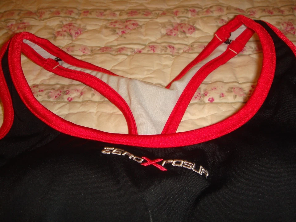 Camiseta sin mangas Zero XPosur para mujer talla 6 multicolor secado rápido natación correr nueva con etiquetas Foto 2 de 4