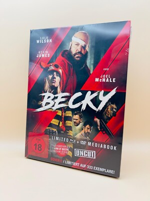 BECKY Uncut Mediabook Film Bluray+DVD limitiert auf 333 Exemplare Cover C *NEU*
