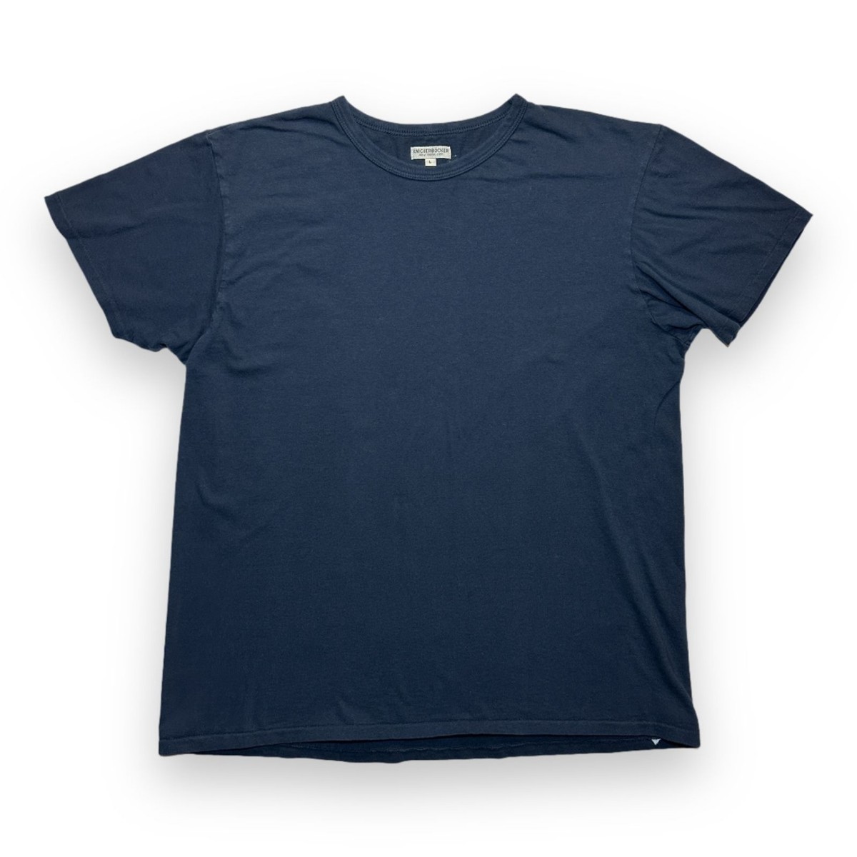 Knickerbocker Mfg. Co. Single Stitch Tube Tee in Dark Navy