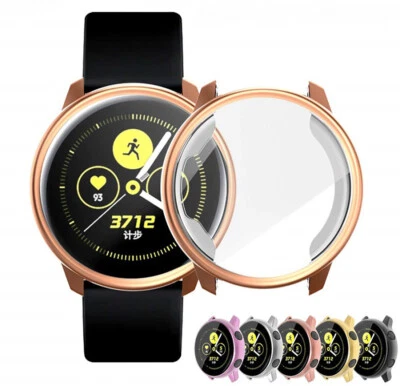 MOBONOVA Screen Protector Silicone Case Cover For Samsung Galaxy Watch Active 40mm