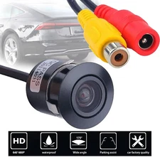 Mini Flush Mount 170° Car Rear View Reverse Backup Camera Nightvision Waterproof