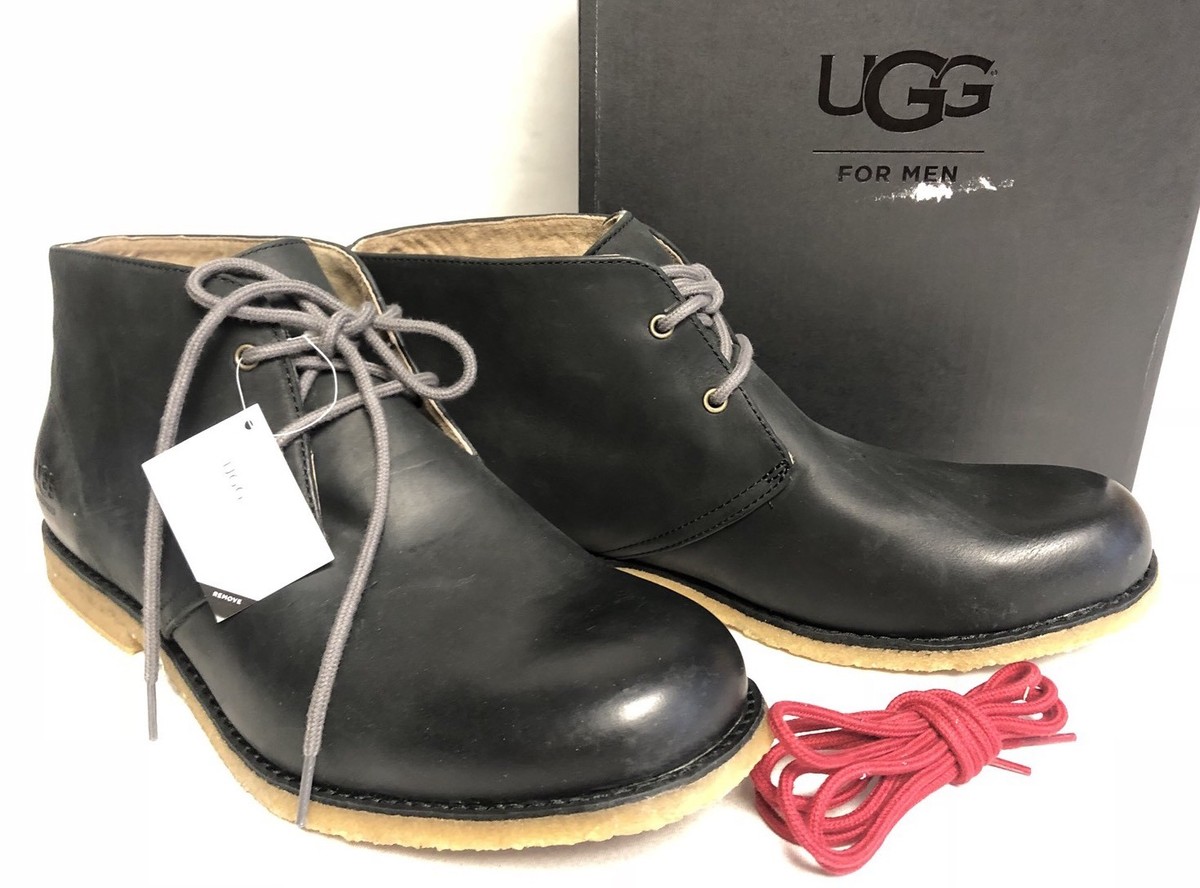 UGG Australia Leighton Leather WP Waterproof Desert Boots 