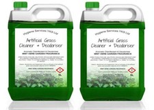 MINT HERB 10 Litre ARTIFICIAL GRASS DEODORISER 2 x 5L Astroturf Cleaner Pets Dog