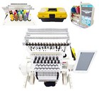 Auto Commercial Embroidery Machine Diy Embroidery Machine 15 Needle 110-220V