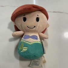 Hallmark Itty Bittys Disney Ariel The Little Mermaid Stuffed Animal 4" plush