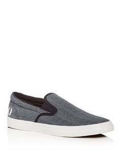 slip on fred perry shoes