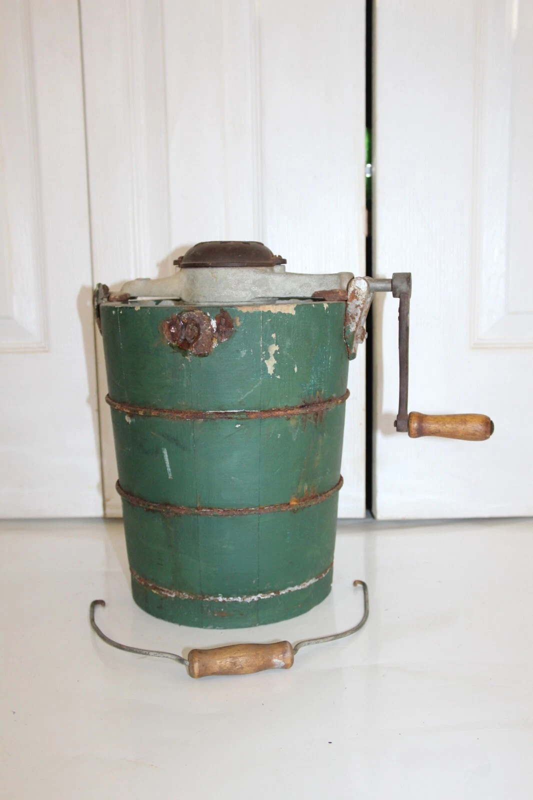 1923 White Mountain Ice Cream Freezer Maker 2 Qt. Hand Crank 2XG