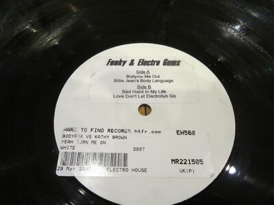 BODYROX Vs KATHY BROWN - Yeah turn me on - 2007 UK 4-Track 12'' Vinyl Single