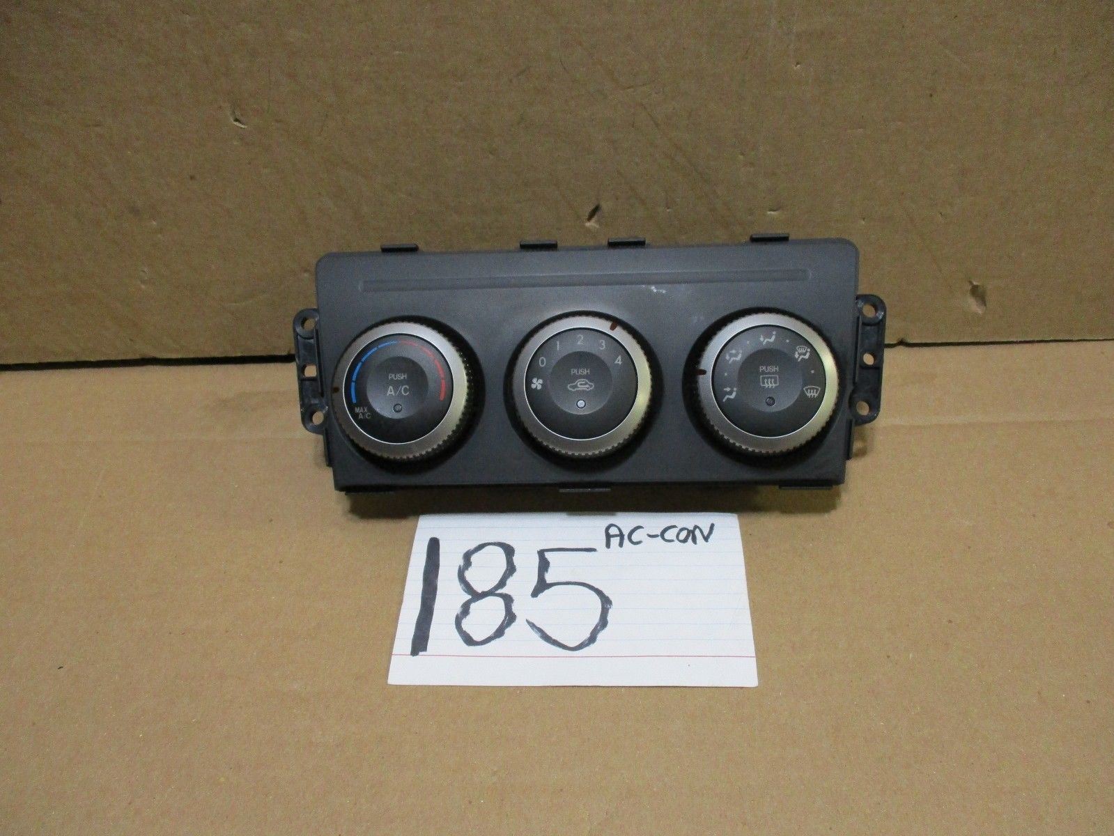 14 15 16 Mazda 6 AC and Heater Control Used Stock #185-AC 