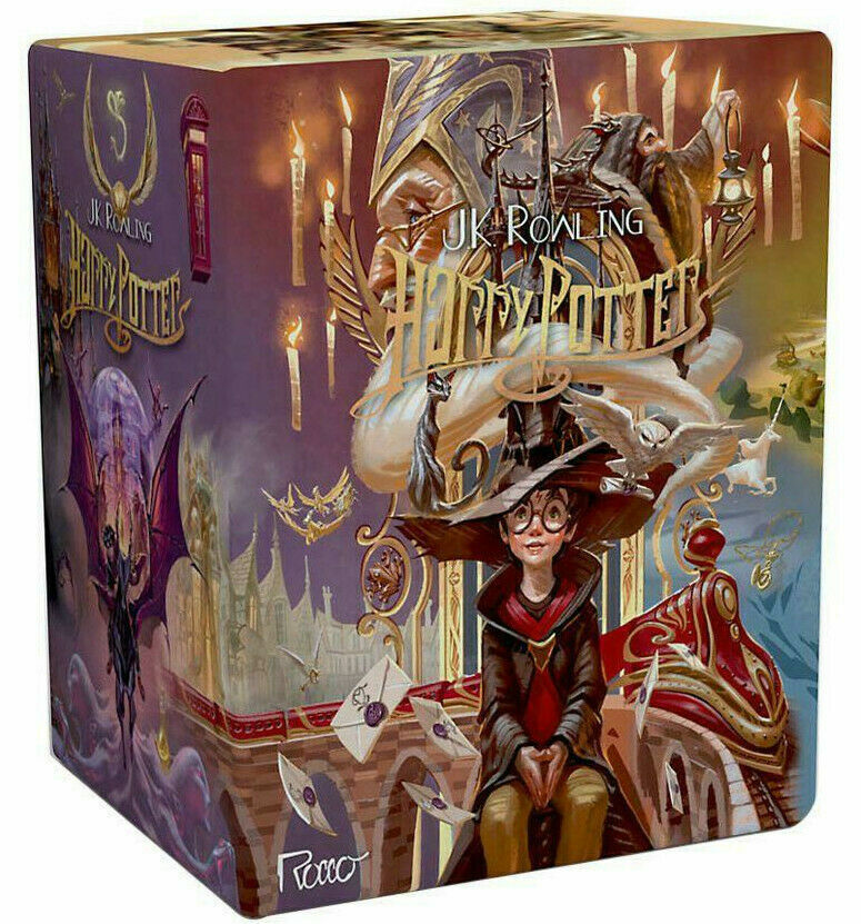 Mathis ondersteuning Tips HARRY POTTER 7X BOOKS BOX w Arch Apolar Art for Thai Edition BRAZIL  PORTUGUESE 9786555320343 | eBay