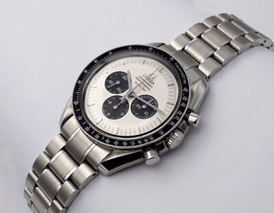 OMEGA  APOLLO 11 SPEEDMASTER 35th ANNIVERSARY ''PANDA'' REF.:356931 ZERTIFIKAT/BOX