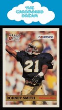 Rodney Smith 1992 Courtside Draft Pix #14 Notre Dame Fighting Irish