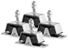 Stainless Marine Engine Mount Set  Replaces Yanmar 4JH #200 and #200