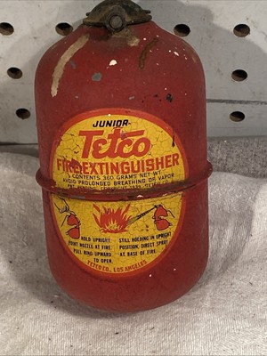 Junior Tetco Hi Efficiency Fire Extinguisher Canister Reclaimed Prop