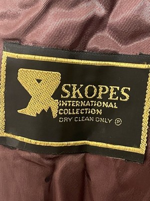 Skopes Collection Herren Retro Vantage Zwei Knöpfe Tweed Blazer - Regular Fit UK40