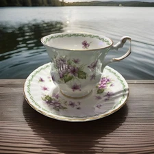 Special Flowers EST 1875 Queens Fine China From England Rosina Cup & Saucer Set