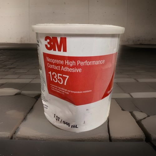 3M 1357 Neoprene High Performance Adhesive Gray Green 1 Quart