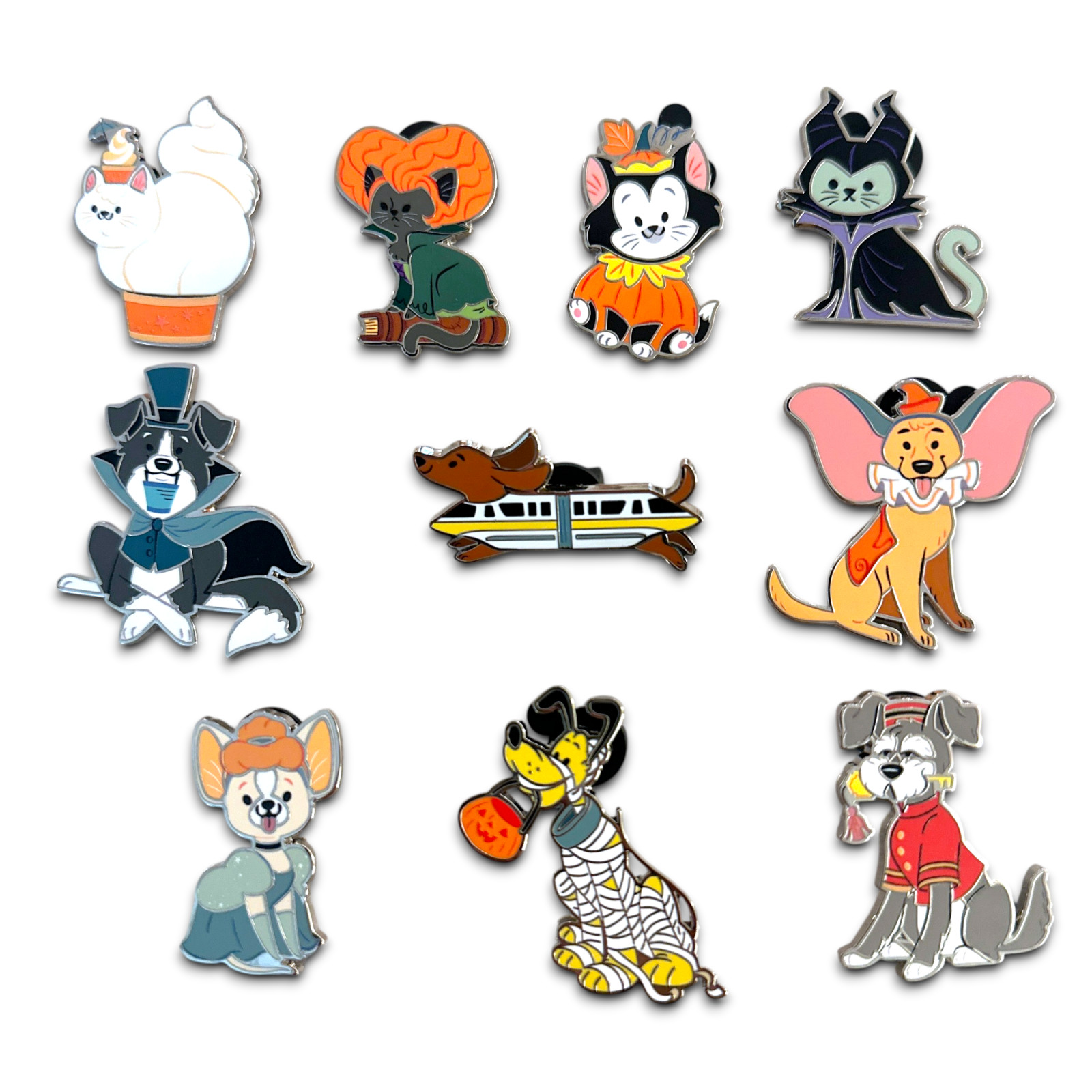 2026 Disney Parks Cats & Dogs Halloween Costume Mystery Pins (You Choose)