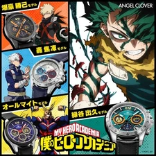 Angel Clover x My Hero Academia Collaboration Watch Japan Exclusive Anime Gift