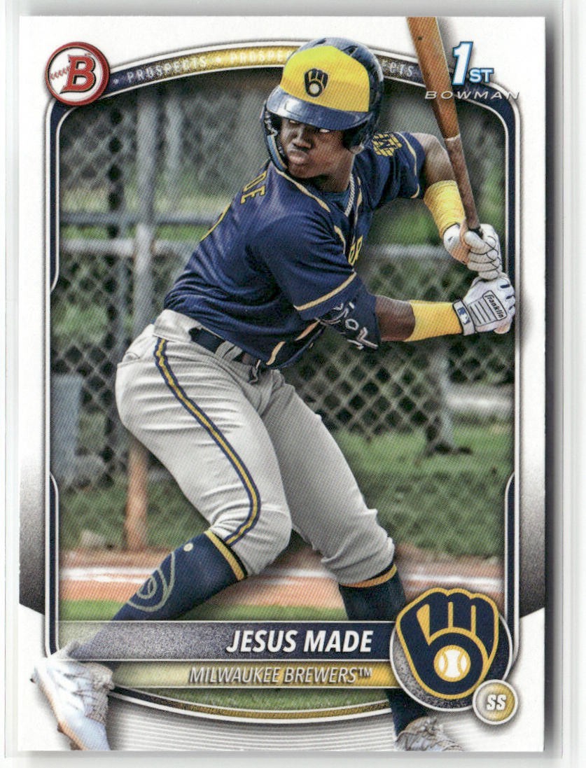 2025 Bowman - Jesus Made 1st Bowman #BP-66